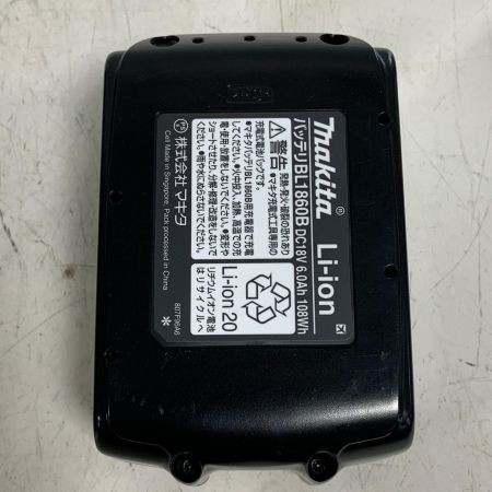  MAKITA マキタ 18Ｖ　100ｍｍ 充電式ディスクグラインダー　充電器・充電池1個(充電回数2回）・ケース付 GA408D ブルー