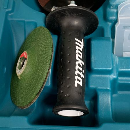  MAKITA マキタ 18Ｖ　100ｍｍ 充電式ディスクグラインダー　充電器・充電池1個(充電回数2回）・ケース付 GA408D ブルー