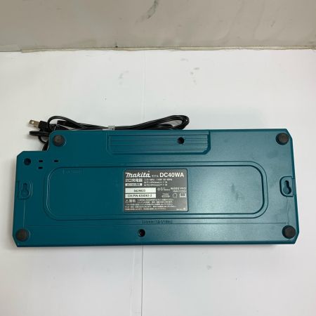  MAKITA マキタ 2口充電器 本体のみ DC40WA ブルー