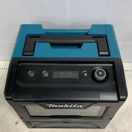  MAKITA マキタ 充電式電子レンジ(バッテリ、充電器別売) 本体のみ　2023年製 MW001G ブルー