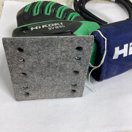  HiKOKI ハイコーキ オービタルサンダ 本体のみ SV12SG グリーン