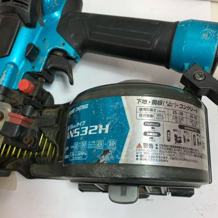  MAKITA マキタ 高圧　50ｍｍ　タイプ　CN釘対応　エア釘打機　本体のみ AN532H スカイブルー