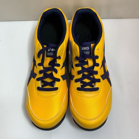  asics アシックス ウィンジョブ　ワーキングシューズ 25.5cm CP-201 イエロー