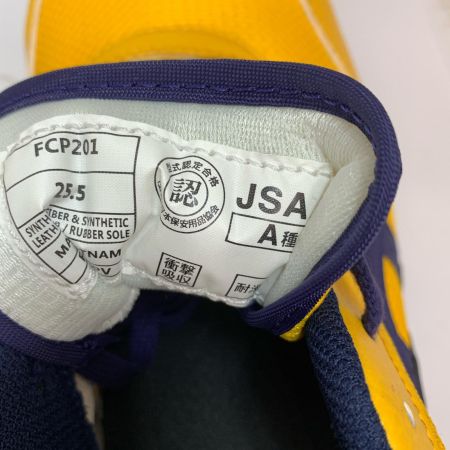  asics アシックス ウィンジョブ　ワーキングシューズ 25.5cm CP-201 イエロー