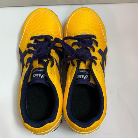  asics アシックス ウィンジョブ　ワーキングシューズ 25.5cm CP-201 イエロー