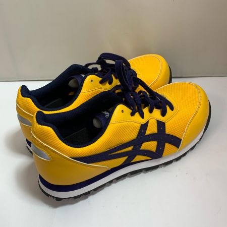  asics アシックス ウィンジョブ　ワーキングシューズ 25.5cm CP-201 イエロー