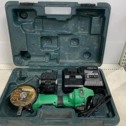 ♭♭ HiKOKI ハイコーキ 18V コードレスディスクグラインダー　充電器・充電池1個・ケース付 G18DBBVL Bランク
