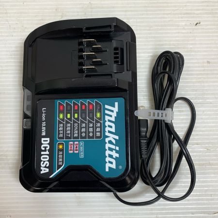  MAKITA マキタ 10.8ｖ電式インパクトドライバ　充電器・充電池2個・ケース付 TD111DSMXB ブラック