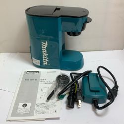 ♭♭ MAKITA マキタ コードレス式/コード式 　コーヒーメーカー　18V CM500D ブルー Bランク