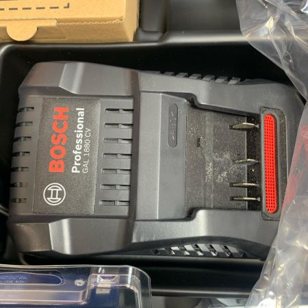  BOSCH ボッシュ コードレスインパクトレンチ　充電器・充電池2個・ケース付　未使用品 GDS18V-1050HC ネイビー