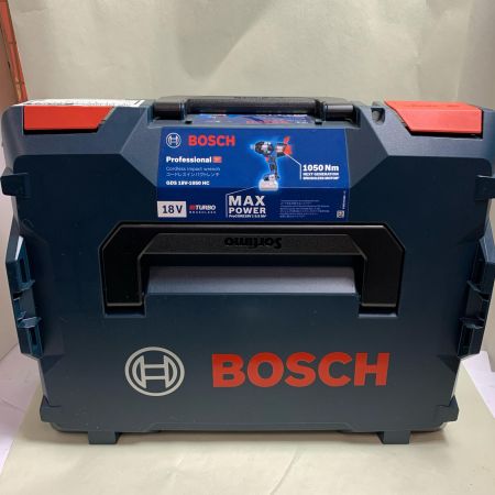  BOSCH ボッシュ インパクトレンチ 未使用品(S) 充電器・充電池2個・ケース付 GDS18V-1050HC ネイビー