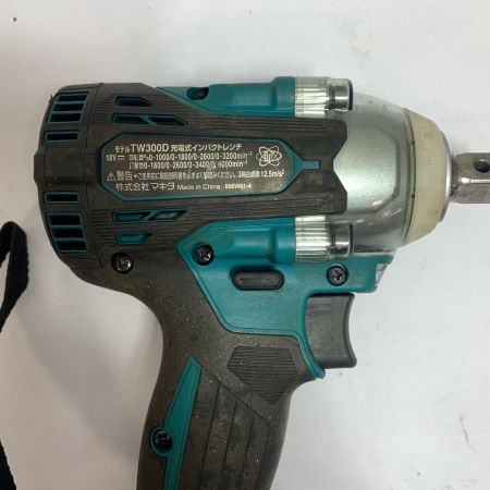  MAKITA マキタ 18v インパクトレンチ　本体のみ TW300D ブルー
