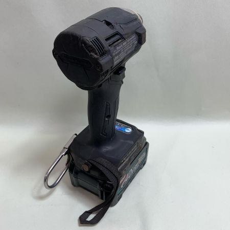  MAKITA マキタ 40V 充電式インパクトドライバ　充電器・充電池2個(充電回数11回、9回）・ケース付 TD001GRDX ブラック