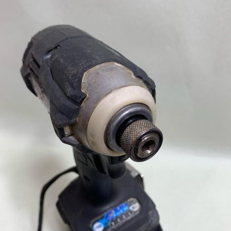  MAKITA マキタ 40V 充電式インパクトドライバ　充電器・充電池2個(充電回数11回、9回）・ケース付 TD001GRDX ブラック