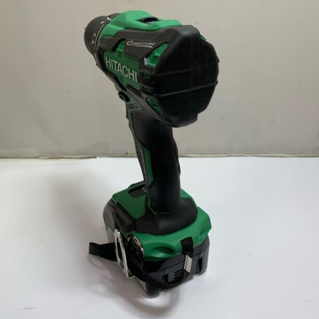  HITACHI 日立 13mm コードレスドライバドリル　18v 充電器・充電池2個・ケース付  DS18DBSL グリーン