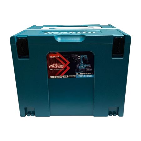  MAKITA マキタ 28ｍｍ　充電式ハンマドリル　充電器・充電池2個・ケース付 40v　未使用品 HR001GRDX