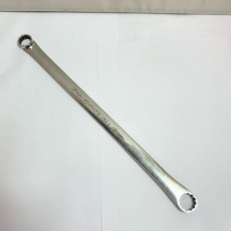  Snap-on スナップオン ロングストレートメガネレンチ 17mm-19mm XDHFM1719