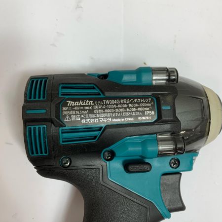  MAKITA マキタ 40v 充電式インパクトドライバ　 充電池1個(充電回数0回）1個付 TW004G