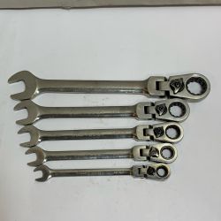 ♭♭ Blue Point フレックスギアレンチ コンビネーションレンチ 5本セット BOERMF8.10.12.14.17 Bランク