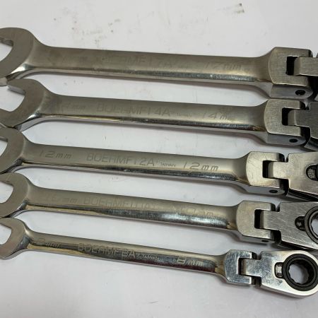  Blue Point フレックスギアレンチ コンビネーションレンチ 5本セット BOERMF8.10.12.14.17