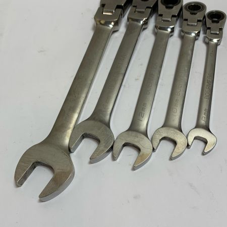  Blue Point フレックスギアレンチ コンビネーションレンチ 5本セット BOERMF8.10.12.14.17