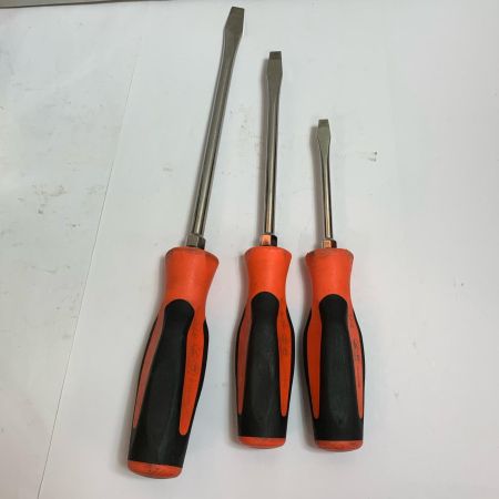  Snap-on スナップオン マイナスドライバー　3本セット SGD8B/SGD6B/SGD4B
