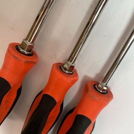  Snap-on スナップオン マイナスドライバー　3本セット SGD8B/SGD6B/SGD4B