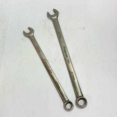  Snap-on スナップオン コンビネーションレンチ  2本セット SOEXLM12.14