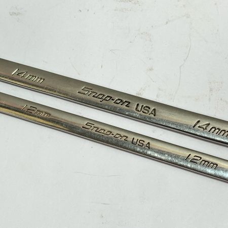  Snap-on スナップオン コンビネーションレンチ  2本セット SOEXLM12.14