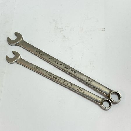  Snap-on スナップオン コンビネーションレンチ  2本セット SOEXLM12.14