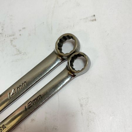  Snap-on スナップオン コンビネーションレンチ  2本セット SOEXLM12.14