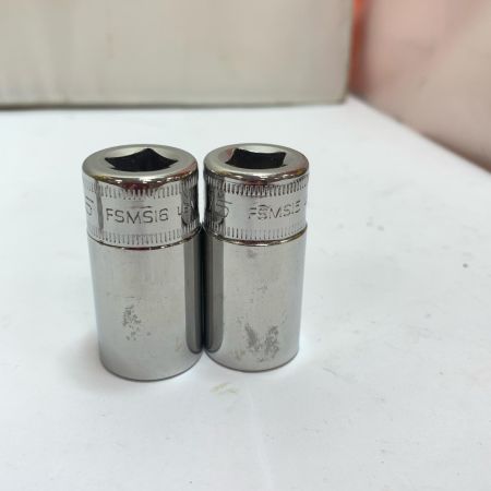  Snap-on スナップオン セミディープソケット 10個まとめ FSMS8.9.10.11.12.13.15.16.18.19