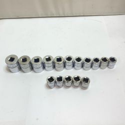 ♭♭ Snap-on スナップオン ソケットセット　16個まとめ FSM211/201/191/181/171/161/151/141/131/121/111/101/91/81/71/61 Bランク