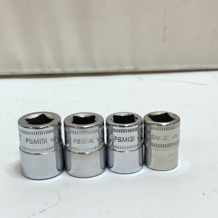  Snap-on スナップオン ソケットセット　16個まとめ FSM211/201/191/181/171/161/151/141/131/121/111/101/91/81/71/61