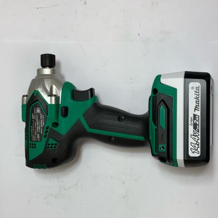 MAKITA マキタ 充電式インパクトドライバ　充電器・充電池2個・ケース付 14.4v MTD001DSAX