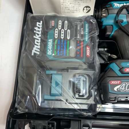  MAKITA マキタ  インパクトドライバ 　充電器・充電池2個・ケース付 TD002GRDX