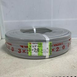 ♭♭ YAZAKI 電材 VVFケーブル 2023/08製造 3×2.0 100ｍ Sランク