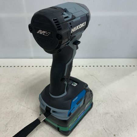  HiKOKI ハイコーキ 36ｖ　コードレスインパクトドライバ　充電器・充電池2個・ケース付 WH36DD アイスグレー