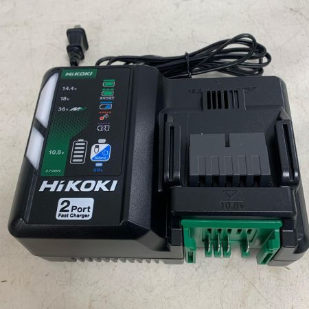  HiKOKI ハイコーキ 36ｖ　コードレスインパクトドライバ　充電器・充電池2個・ケース付 WH36DD アイスグレー