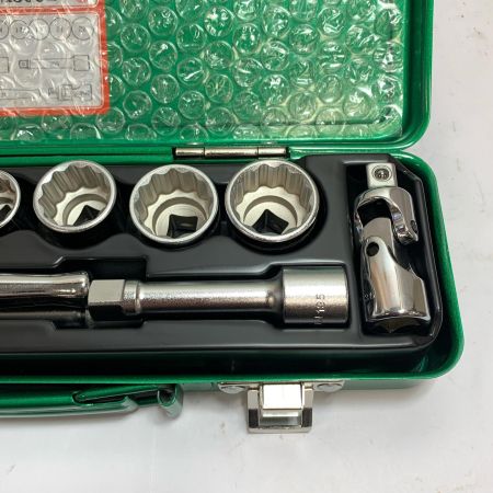  TONE トネ ソケットレンチセット　ケースにスレあり NO.1560M グリーン