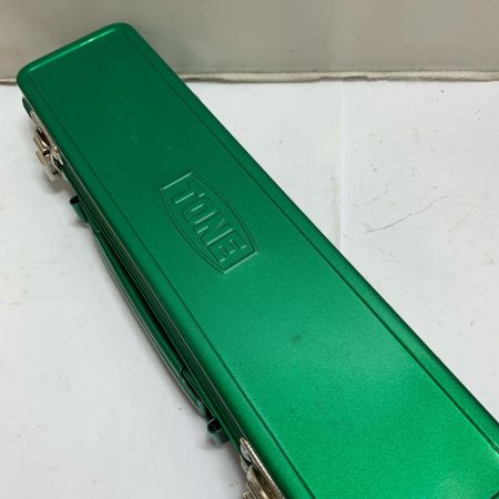  TONE トネ ソケットレンチセット　ケースにスレあり NO.1560M グリーン