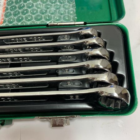  TONE トネ コンビネーションレンチセット　10本セット NO.MS100 グリーン