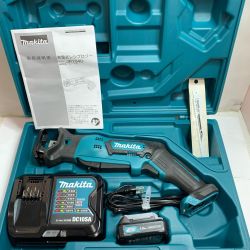 ♭♭ MAKITA マキタ 充電式レシプロソー　充電器・充電池1個・ケース付 10.8v 1.5Ah JR104D Aランク