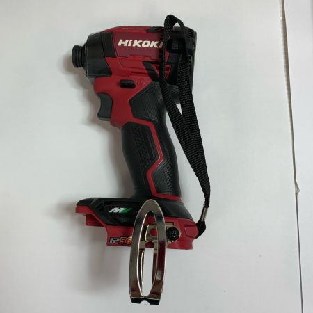  HiKOKI ハイコーキ コードレスインパクトドライバ　本体のみ　36ｖ WH36DD レッド
