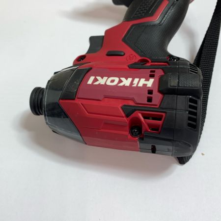  HiKOKI ハイコーキ コードレスインパクトドライバ　本体のみ　36ｖ WH36DD レッド