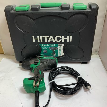  HITACHI 日立 14mm コード式インパクトレンチ　ケースにヨゴレあり WR14VE グリーン