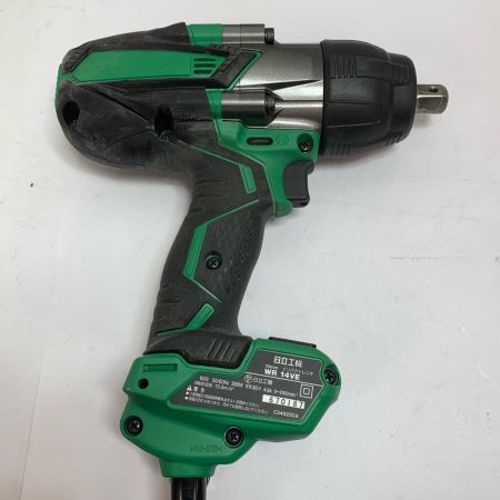  HITACHI 日立 14mm コード式インパクトレンチ　ケースにヨゴレあり WR14VE グリーン