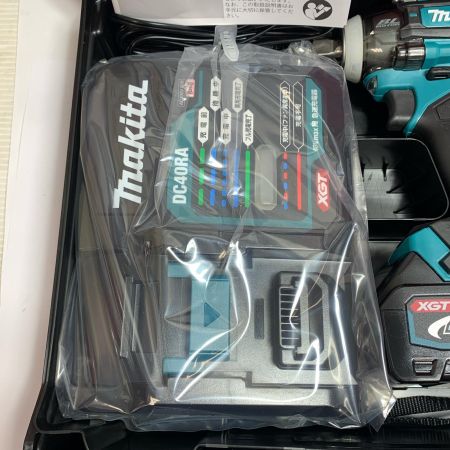  MAKITA マキタ 充電式インパクトレンチ　充電器・充電池2個・ケース付 40v 2.5Ah TW004GRDX