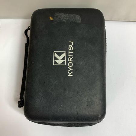  KYORITSU 絶縁抵抗計　ケース付 ケースチャック持ち手破損 2018年製 KEW3432 グリーン