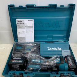 ♭♭ MAKITA マキタ 40v 充電式マルチツール　充電器・充電池2個・ケース付　2025.1製造 TM001GRDX ブルー Sランク